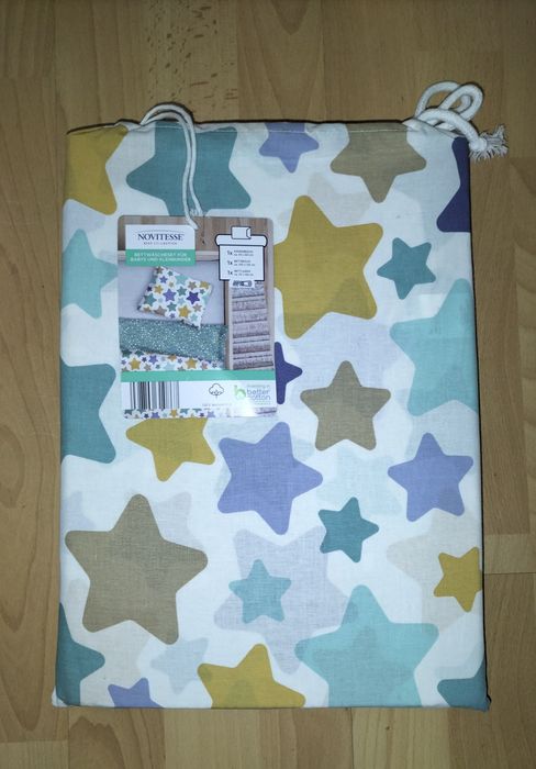 Nowa.Pościel dziecięca do łóżeczka . 3 części. Bawełna. Bio.