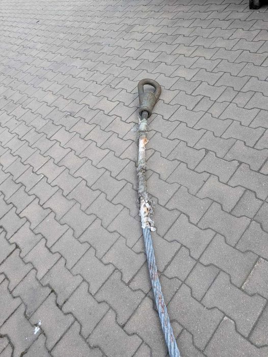 Lina holownicza z 2 szeklami do czołgu T-55