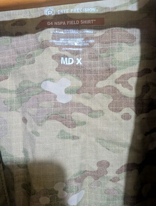 Кітель Crye Precision G4 Field Shirt Multicam Розмір MD X (Medium-Long)