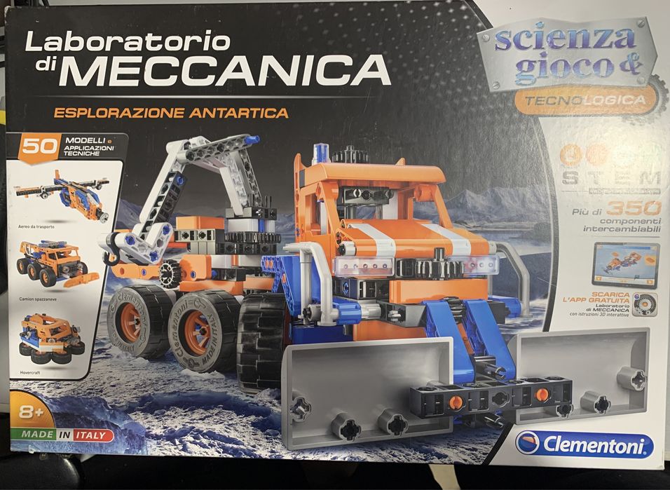 Дитячий конструктор Clementoni Laboratory of Mechanics Exploration 850