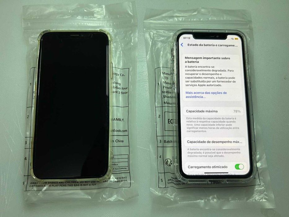 1 Iphone X 256GB 79 euros (ecran ligado) e 1 Iphone X 256GB 39 euros