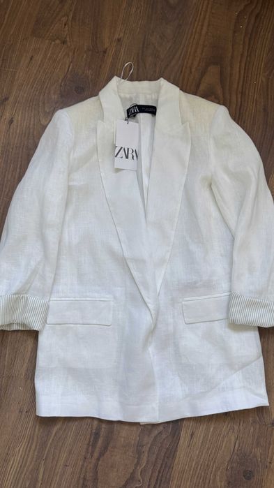Жакет Zara розмір S льон