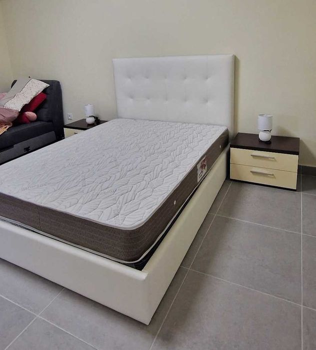 Camas de Casal Estofadas de Luxo 199€ Disp. em Várias Cores! 190x140m!