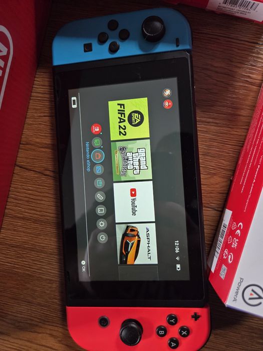 Nintendo switch.