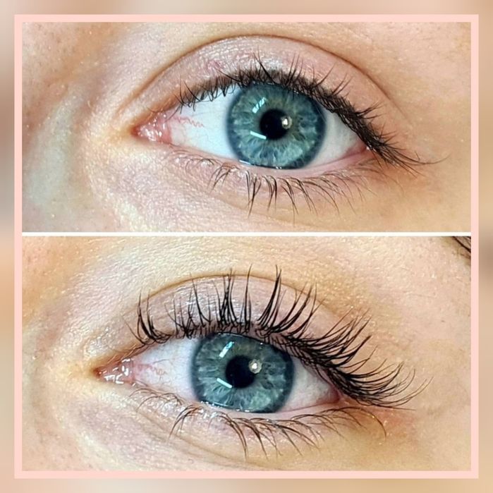 Przedłużanie rzęs, Lifting rzęs