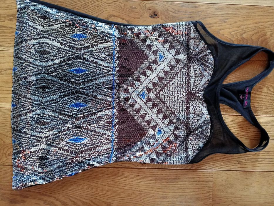 Bluzka z cekinami rozm S