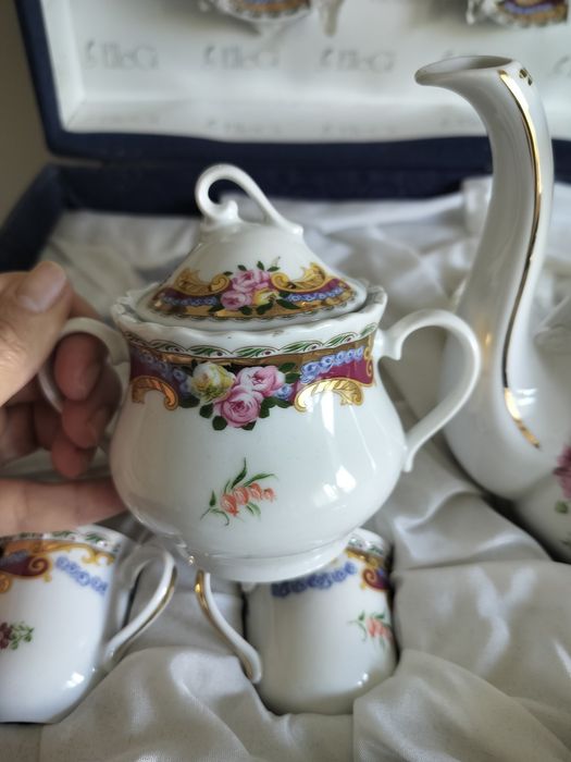 Conjunto de café limoges completo