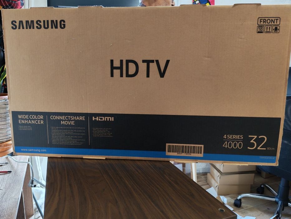 TV Samsung com ecrã partido - para peças
