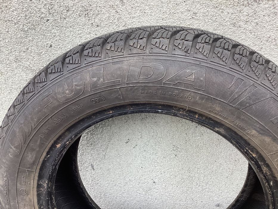 FULDA 165/70r14 4szt opony zimą zimowe 6.5mm 2018r