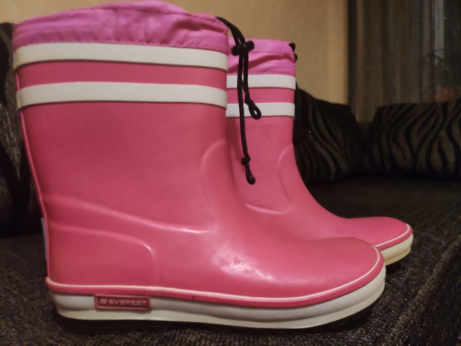 Гумові чобітки на підкладці