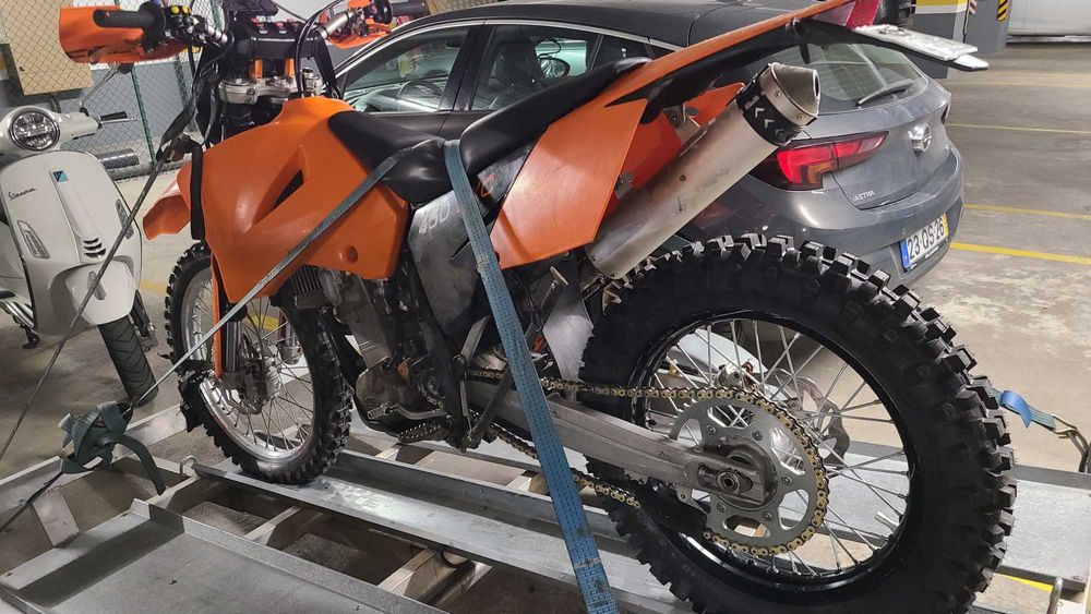 KTM 450 EXC 2007 matriculada