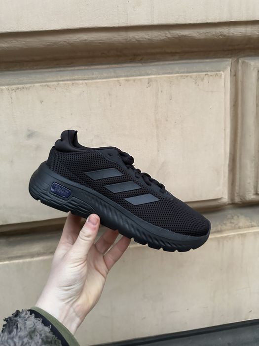 Кросівки Adidas Cloudfoam Comfy чорні класині спортивні зручні адідас