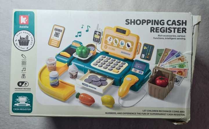 Kasa fiskalna dla dzieci, zabawka edukacyjna