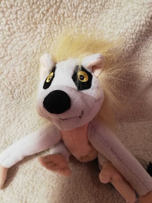Maskotka lemur z bajki Tarzan król Dżungli licencja 17 cm Mattel