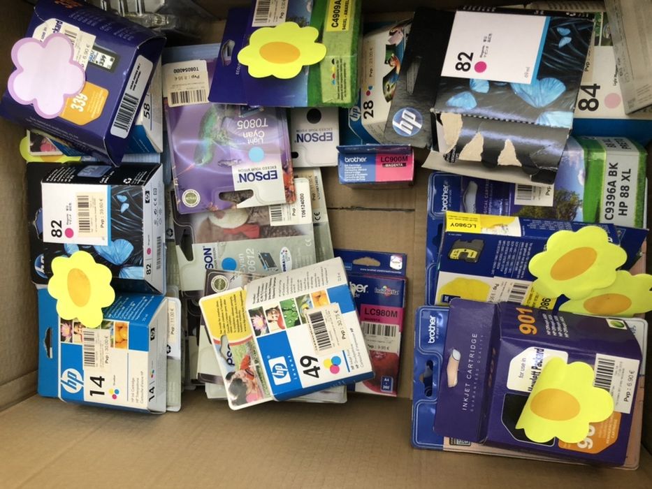 Vários tinteiros orignais