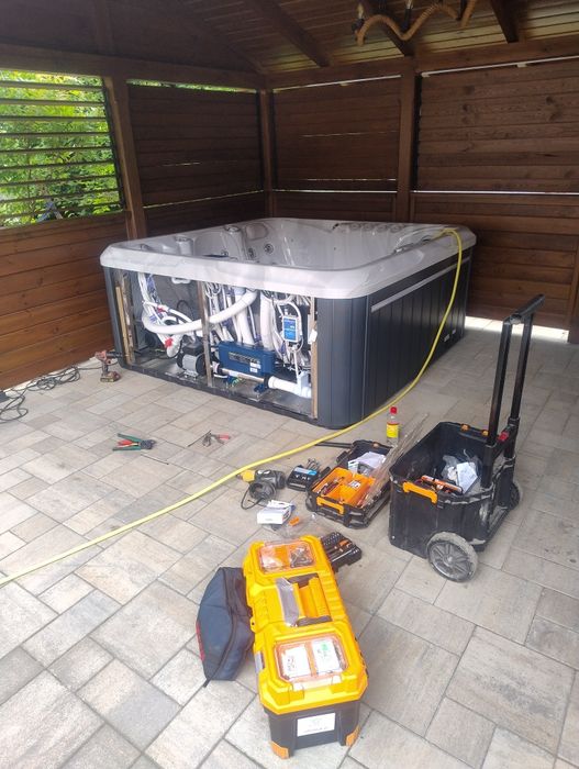 Serwis wanien z hydromasażem