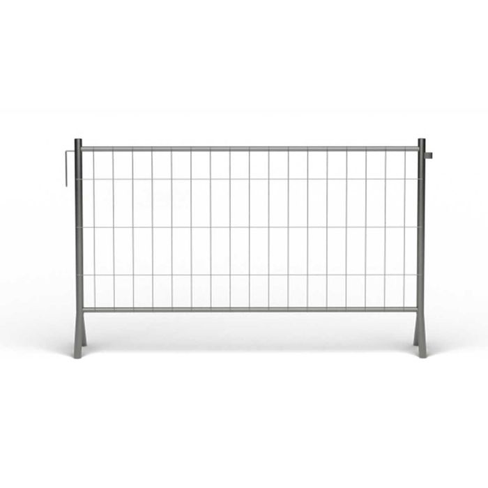 Panele Ogrodzenia Barierki Ażurowe Metalowe Stopy Betonowe Podpory