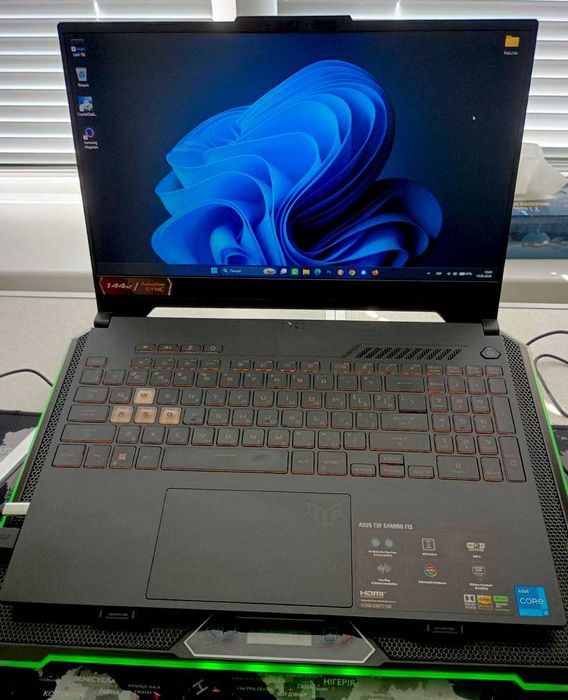 Ноутбук ASUS TUF Gaming F15 (i5-12500H, GeForce RTX 3050, SSD 1 ТБ, ОП 16 Gb, IPS 1920x1080, 144 Hz)
