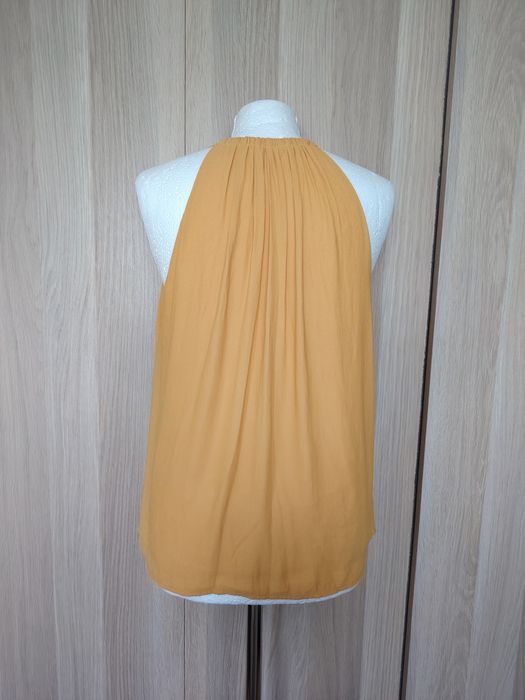 Promod musztardowy top damski oversize 40