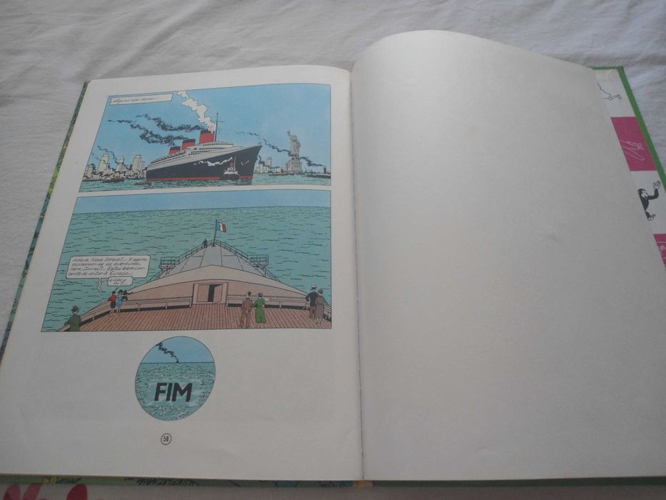 A Erupção do Karamako (2º episódio) por Hergé