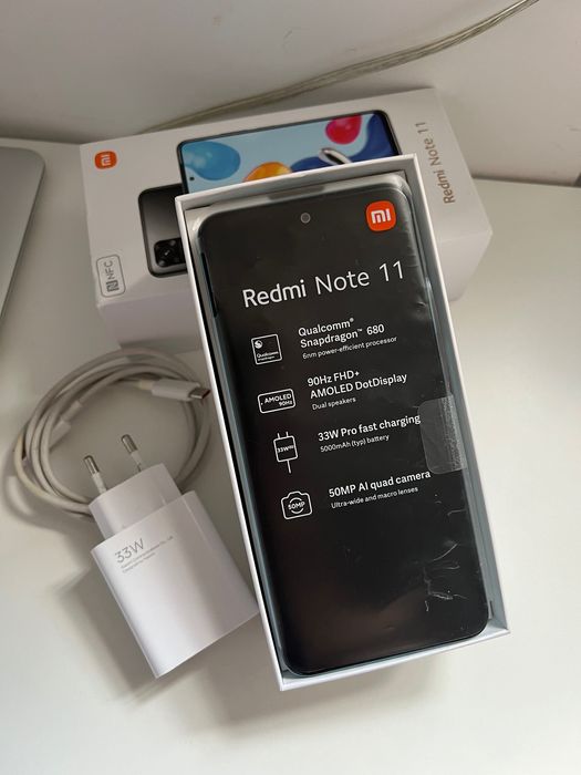 Redmi Note 11, komplekt.