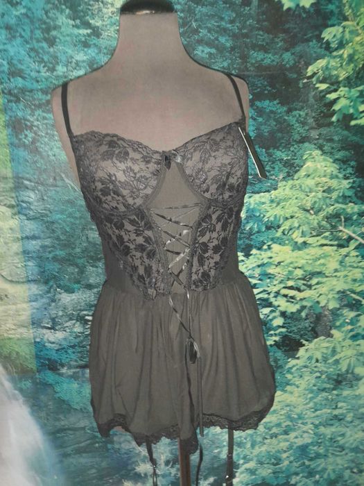 Seksowna halka Czarna s/m