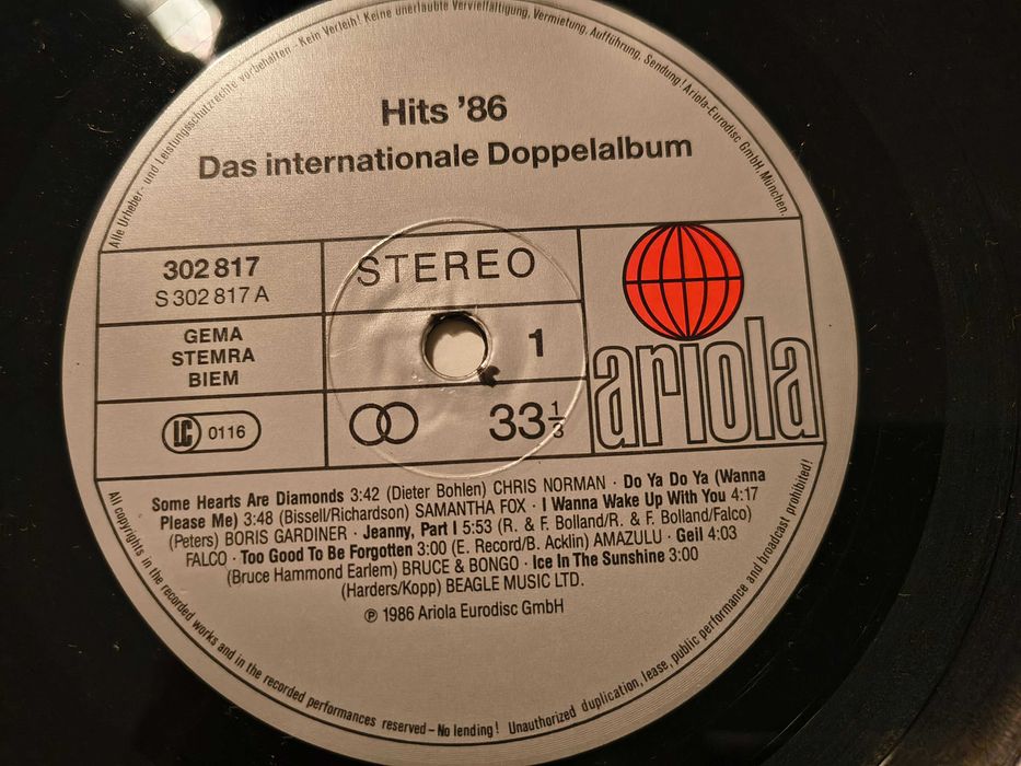 Winyl 2 LP Hits 86