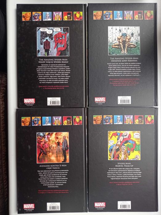 Avengers kontra X-Men Spider-Man Marvel Team - Up zestaw komiksy