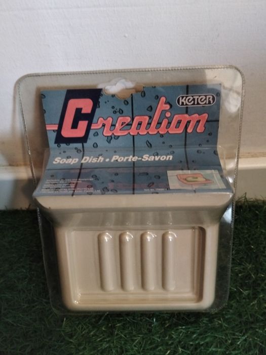 Saboneteira vintage para casa de banho