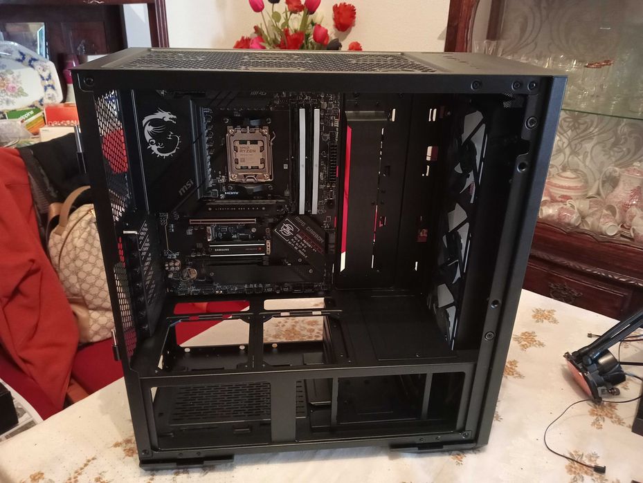 Caixa ATX Lian Li Lancool II Mesh C Performance Preta Vidro Temperado