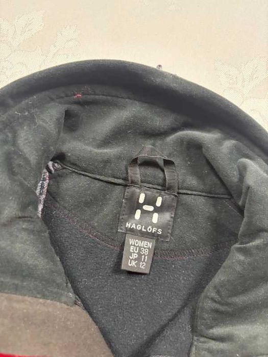 Kurtka Softshell Haglöfs Windstopper damska outdoor trekking rozmiar M