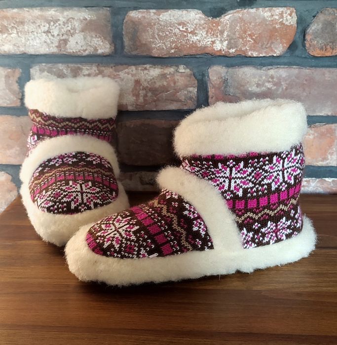 Bambosze damskie-wełna owcza 36,37.