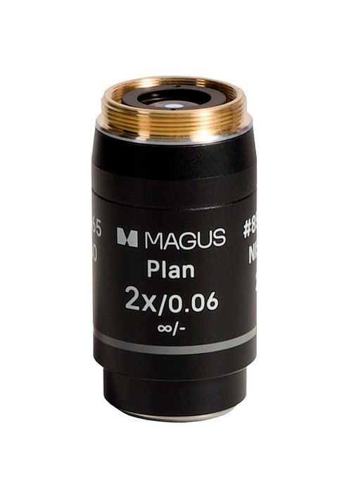 Obiektyw MAGUS 2PL60 Plan 2х/0,06 ∞/- H60 mm