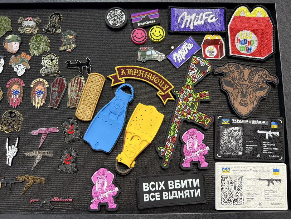 Патчі/Шеврони PSD FOG CGT 1133 AT OW та багато інших