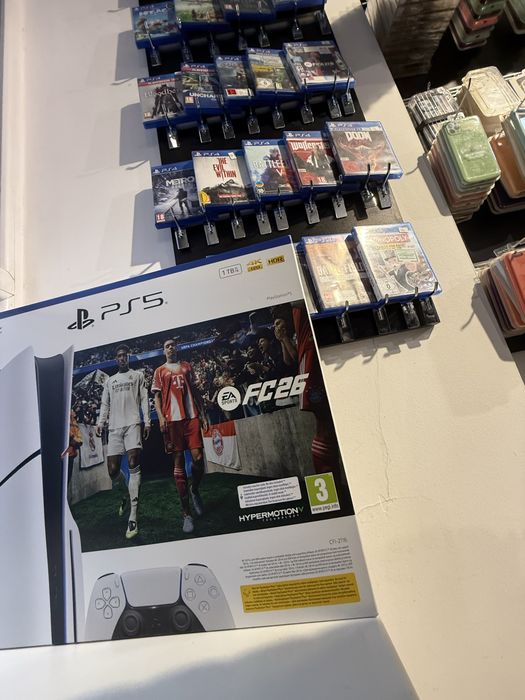 Sony Playstation 5 Slim 1TB Blu Ray 1 Tb FC26 UA Сертифікована гарантія 1 рік