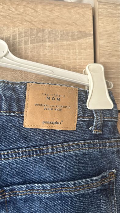 джинси mom ponzaplus 34 сині