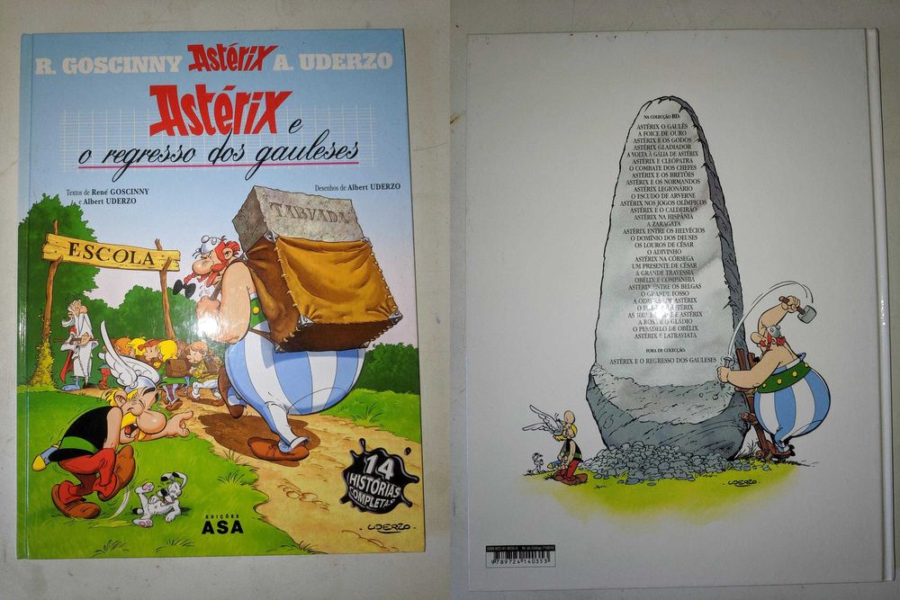 Livros Astérix Capa dura