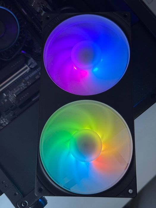 Комплект вентиляторів NZXT F240 RGB Core Black 2x120 мм (RF-U24HF-B1)