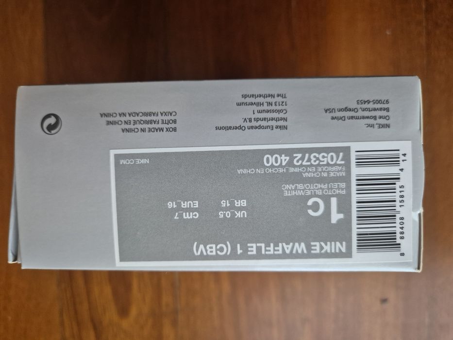 Sapatilhas bebé Nike tamanho 16 (1c) Nike waffle