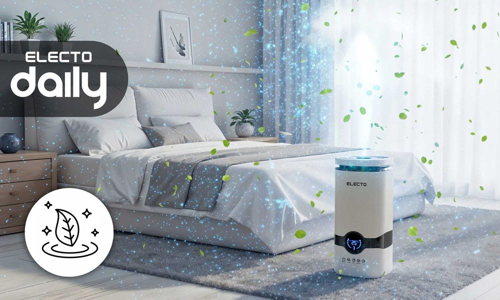 Nawilżacz Powietrza Dyfuzor Jonizator 4L Aromaterapia Pilot+12 Olejków