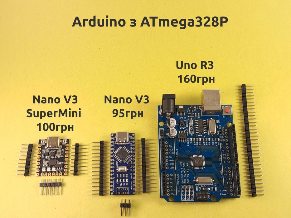 Arduino Uno; Nano; Leonardo; Mega 2560; Mega 2560 pro