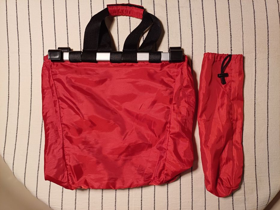 Saco de compras vermelho - NOVO