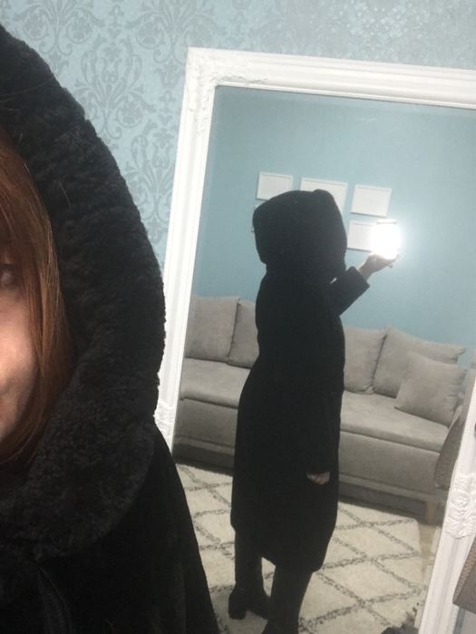 Натуральна мутонова шуба