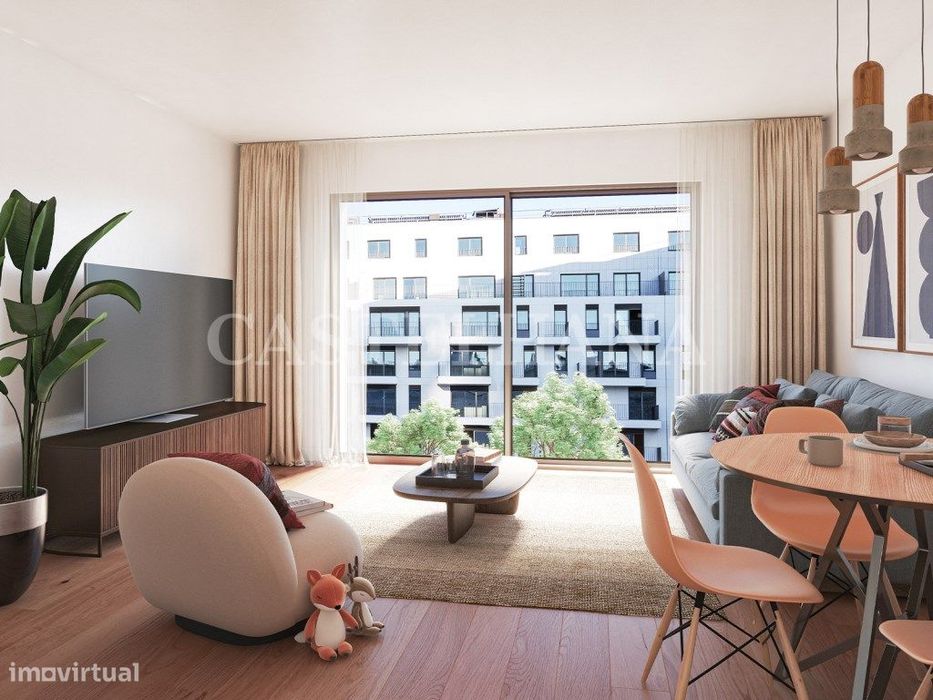 Apartamento T1 inserido no novo empreendimento na Alameda das Antas