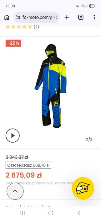 Kombinezon Klim na skuter