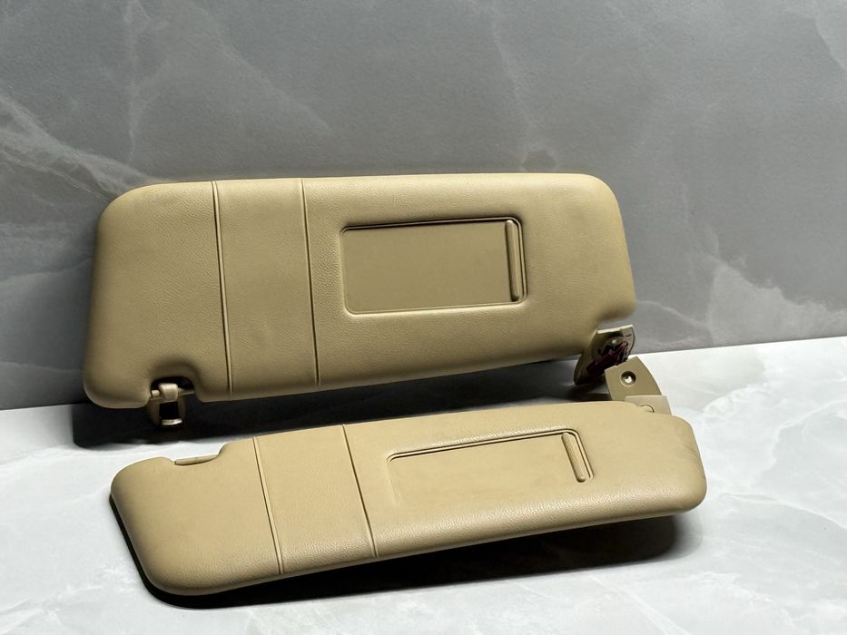 BMW E60 сонце захисні козирьки Бежевий Колір Козирьок е61 потолок