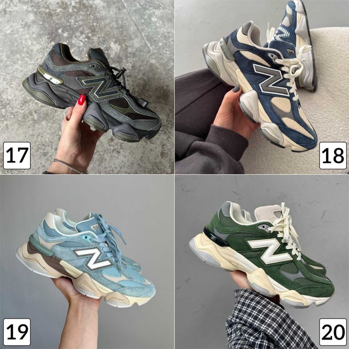 Кроссовки New Balance 9060 Женские И Мужские Нью Беланс 36-45 Люкс