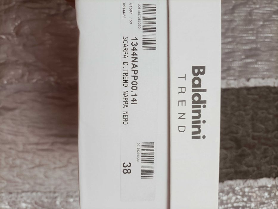 Baldinini buty koturny skóra super stan rozm 38