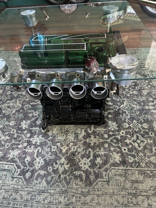Mesa motor decorcao