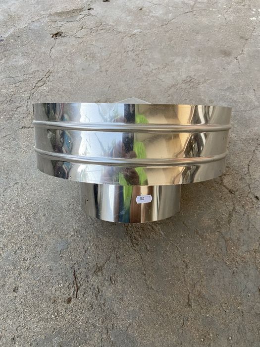 Chapeu para chaminé inox